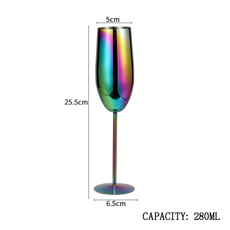 Stainless Steel Champagne Glass